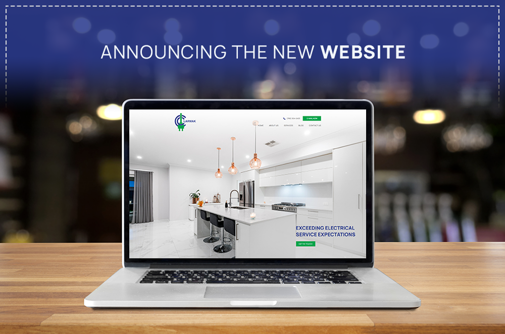 Announcing the New Website - Blog by Clarmak Electrical Services Inc.