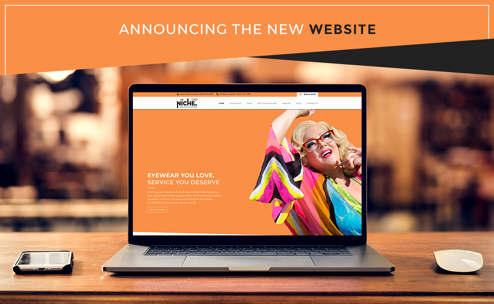 Announcing The New Website - Niche Eyewear Boutique Vancouver, BC