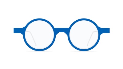 Vancouver, BC Nina Mûr Lolo Electric Blue Wood Eyewears at Niche Eyewear Boutique Eyeglass & Sunglass Store