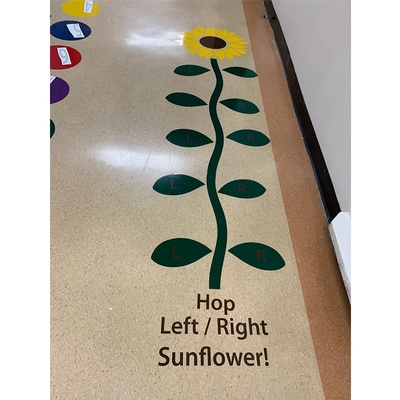 Left / Right Sunflower Hop