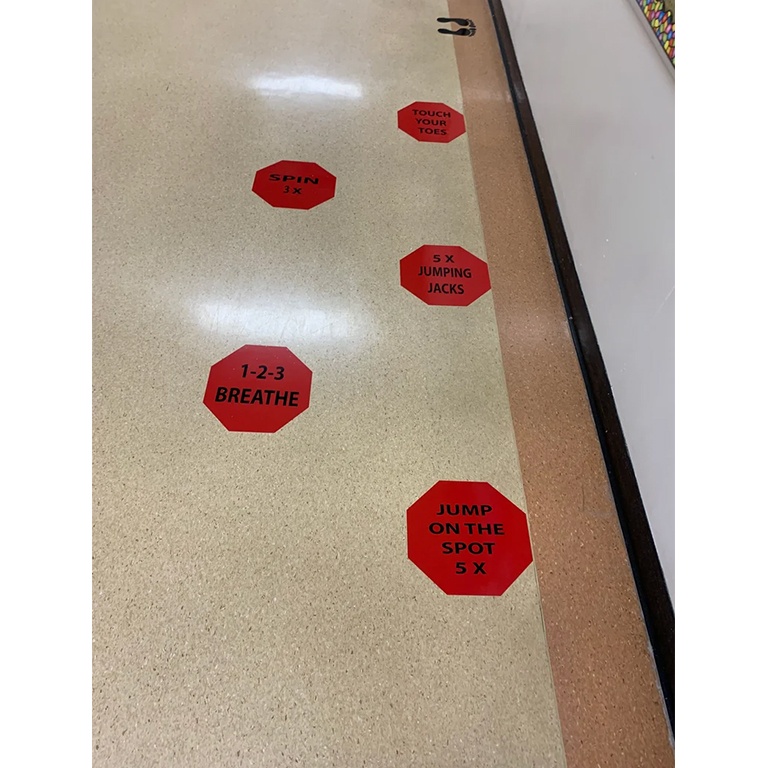 Stop signs - Sensory Decals