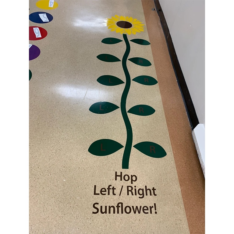 Left / Right Sunflower Hop