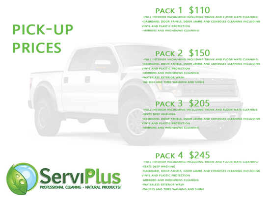 PICK-UP PRICES-SERVIPLUS