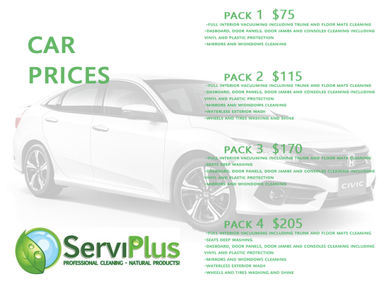 CAR PRICES-serviplus