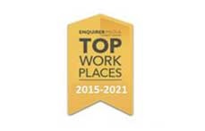Top Work Places 2015-2021
