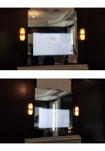 Mirror TV Installation