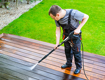 Deck Pressure Washing services by Groundwork Construction Cleaning -  Vancouver Pressure Washing Company