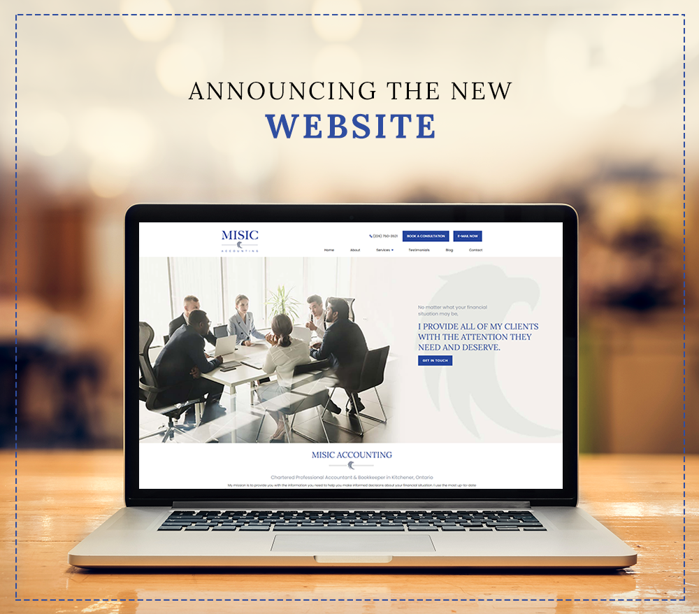 Announcing the New Website - Blog by Misic Accounting