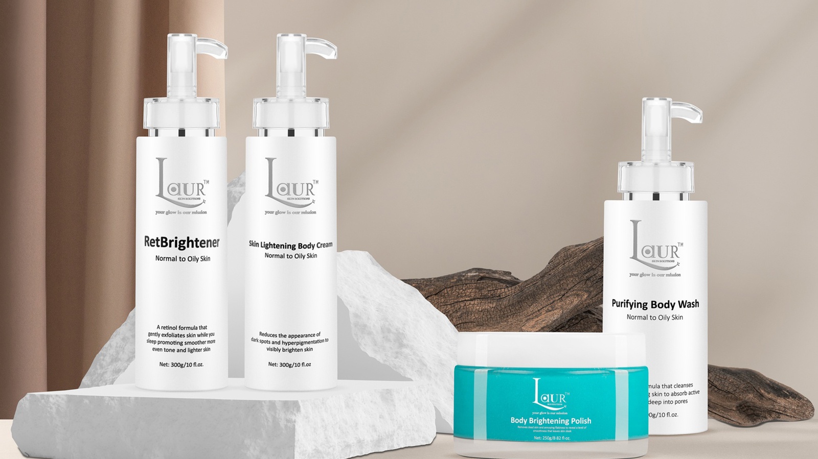 Effective Skin Care Products for Normal to Oily Skin by USA's Online Luxury Skincare Store Laur Skin Solutions™