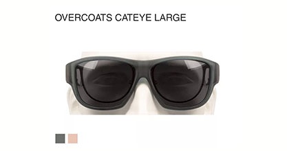 Black Shade Overcoats Cateye Large - Affordable and Stylish Sunglasses by Penticton Optical Store