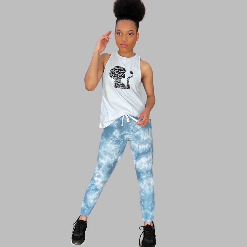 Worm Tie-Dye Joggers by LADYCHICK Gorgeously Strong, Online Clothing Store in Canada