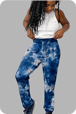 Young Fabulous High Waisted Tie-Dye Joggers by LADYCHICK Gorgeously Strong, Online Womens Clothing Store in Canada
