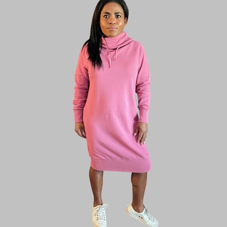 Women’s Sweatshirt Hoodie Pullover Dress by LADYCHICK Gorgeously Strong, Online Clothing Store in Canada