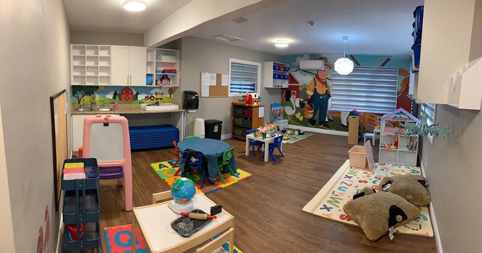 Classroom with playful ambience at HIDE ‘n' SEEK DAYCARE - Licensed Childcare and Preschool in Brampton