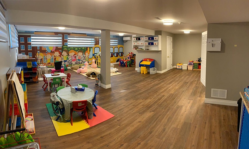 Classroom with playful ambience at HIDE ‘n' SEEK DAYCARE - Day Care Center in Brampton