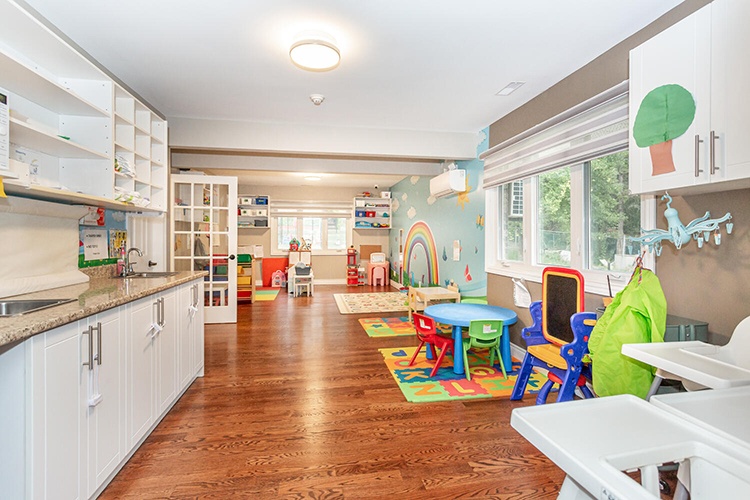 Playful classrooms for kids at HIDE ‘n' SEEK DAYCARE - Licensed Childcare and Preschool in Brampton, Ontario