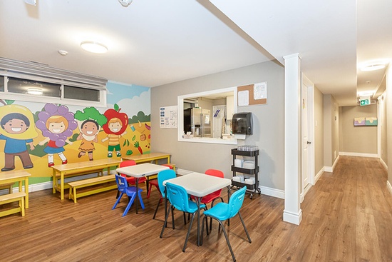 Study tables for kids at HIDE ‘n' SEEK DAYCARE - Licensed Childcare Center in Brampton, Ontario