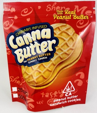 Canna Butter 500mg Weed Edibles Delivery Canada by Luxurious Weed