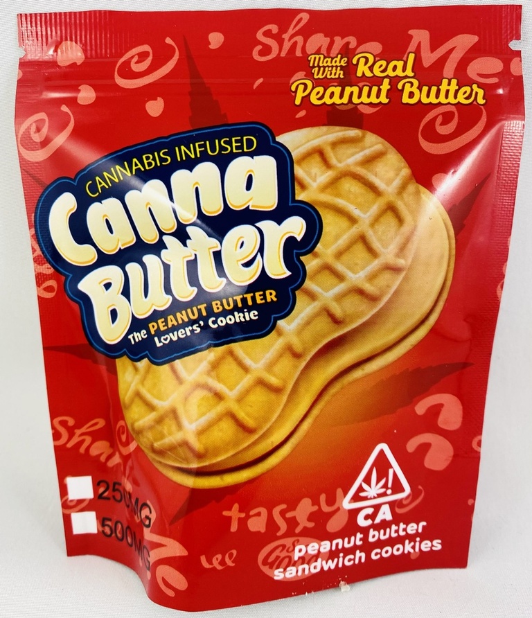 Canna Butter 500mg Weed Edibles Delivery Canada by Luxurious Weed