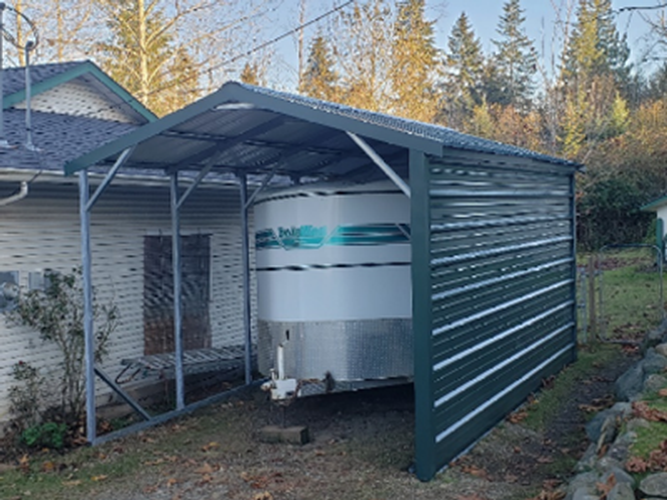 Metal Boat Shelters