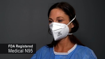 MDS Harley L-108 N95 Respirator - Product Instructional