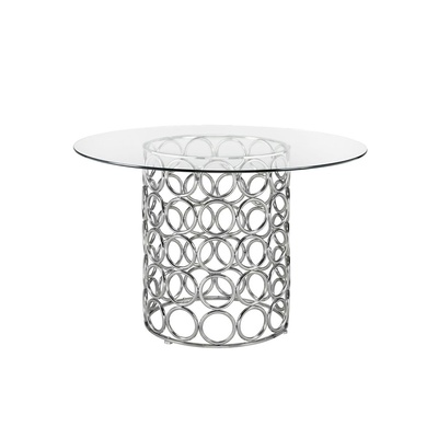 Monte Glass Dining Table, Modern Dining Room Furniture by New Avenue Boutique - Mississauga Furniture Store
