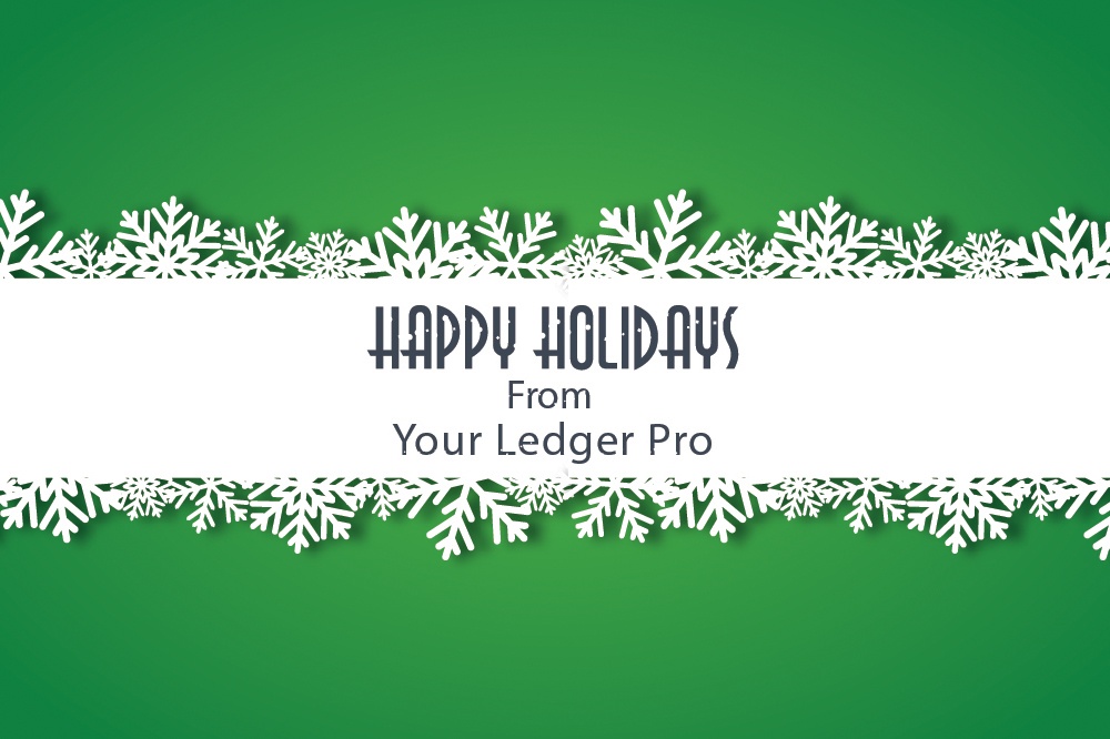 Season’s greetings from Your Ledger Pro - Bookkeeper in College Place