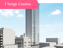 1 Yonge St Toronto, ON Pre-Construction listed by Lakeside Properties