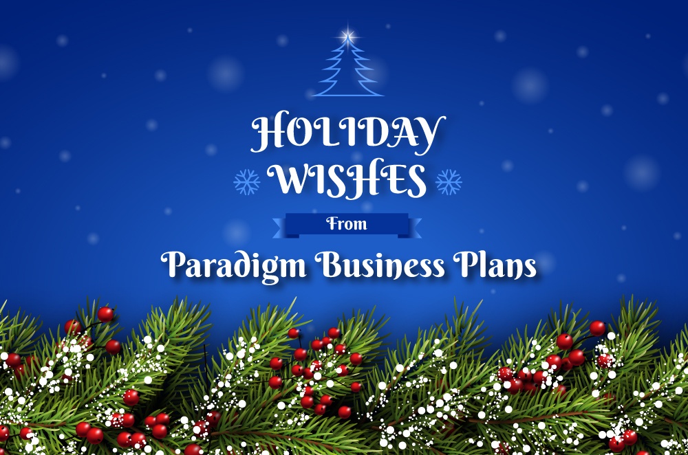 Season’s greetings from Paradigm Business Plans - Business Plan Development Company in Richmond Hill