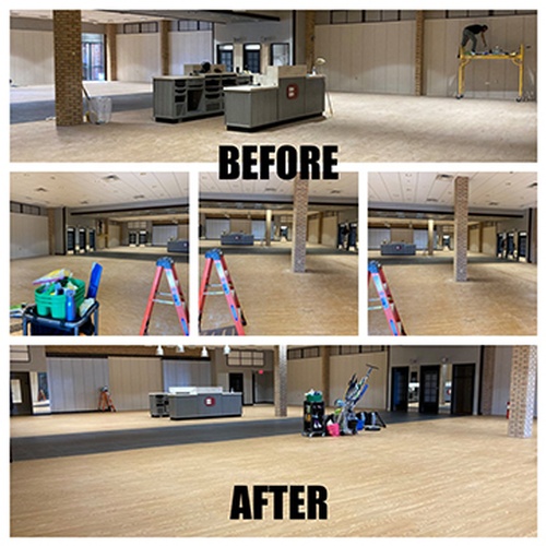 Commercial Warehouse Cleaning done in Michigan by professional cleaners of Gold Standard Cleaning Co.