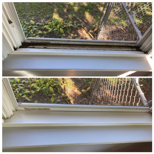 Sliding Window Track Cleaning by Gold Standard Cleaning Co.