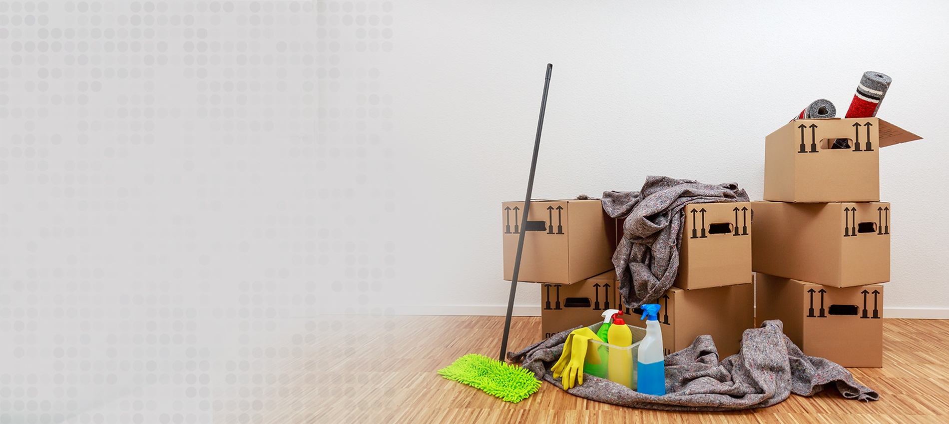 With our Muskegon move-in and move-out cleaning services, you transport your belongings to your new residence