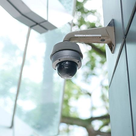 Smart security system integration in Las Vegas commercial building