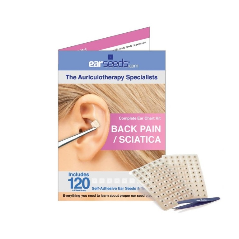 Buy Back Pain and Sciatica Ear Seeds Kit Online at Healing With Tiff, LLC