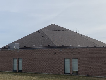 Side View of Church after roofing done by professionals of Imperial Roofs and Aluminum
