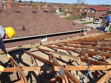 High-quality roof repair work carried out by expert roofers of Roofing Company Toronto