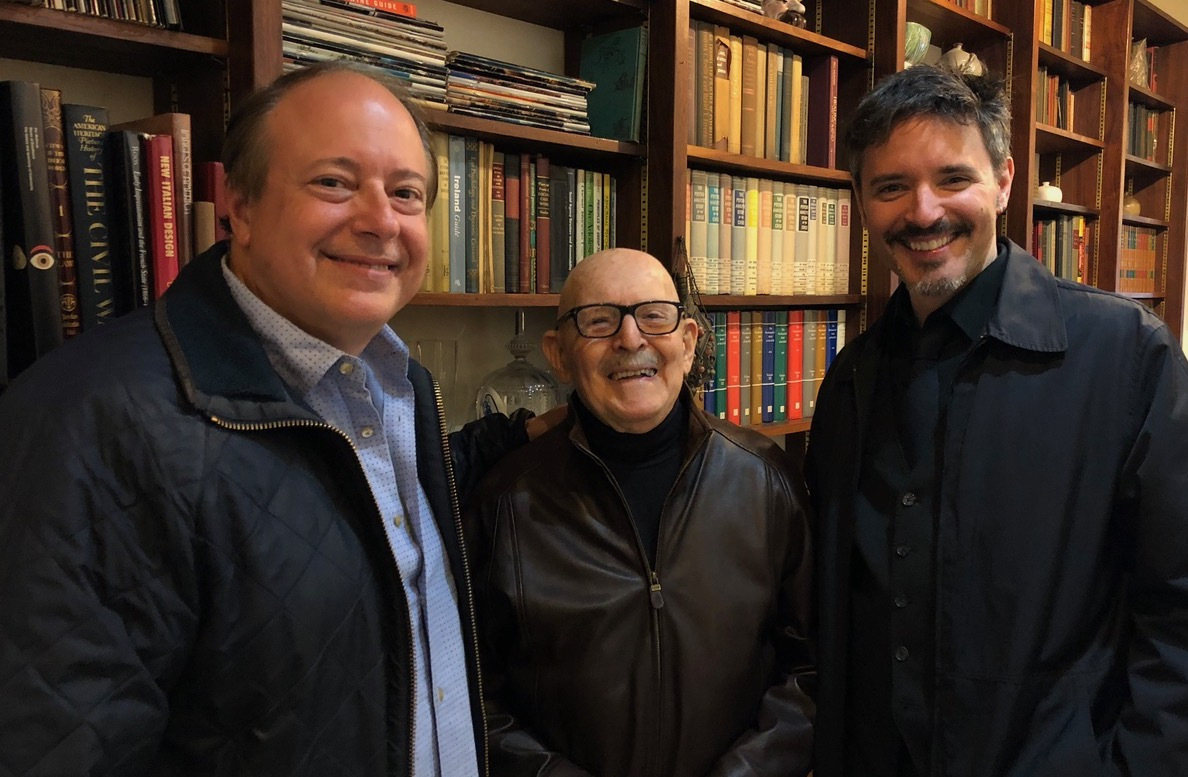 Mark, Joe Caroff and Paul
