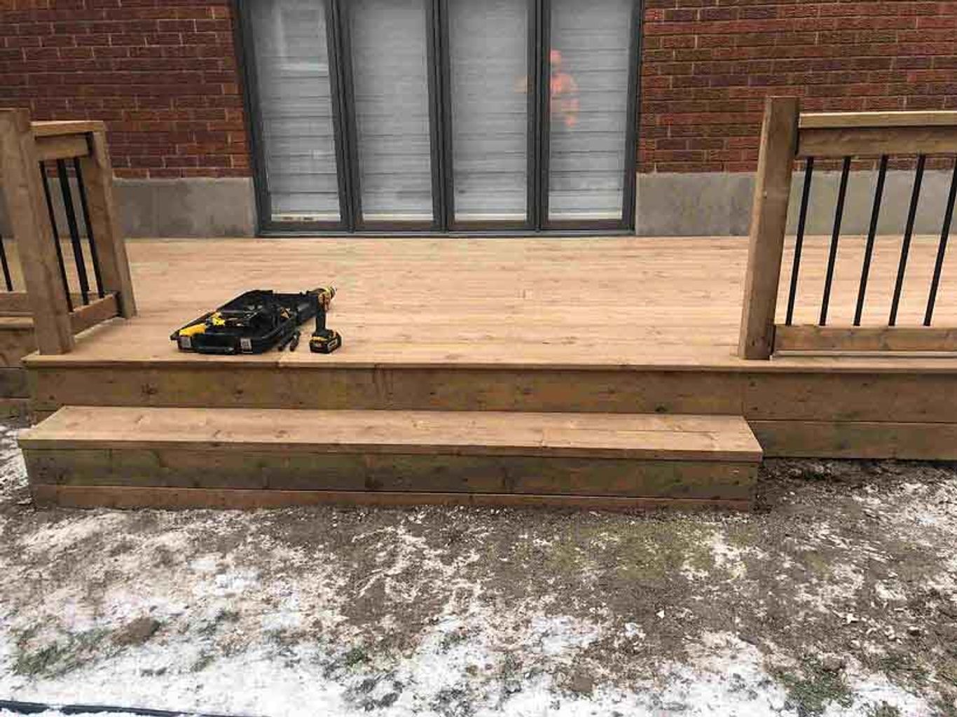 wooden decks