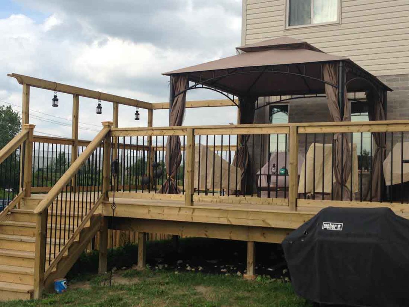wooden decks