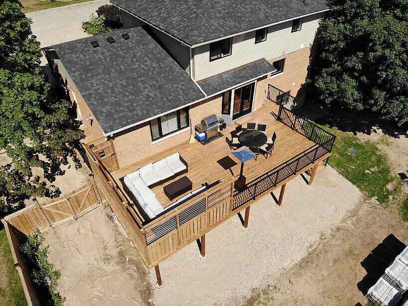 wooden decks