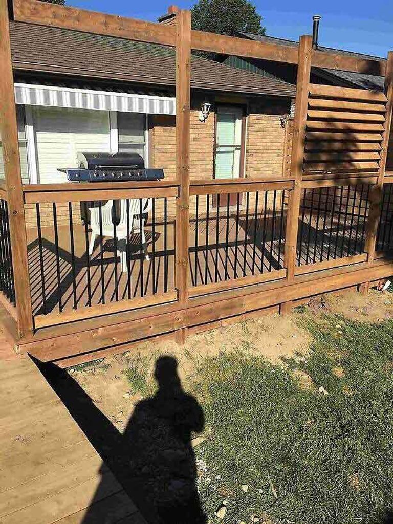 wooden decks