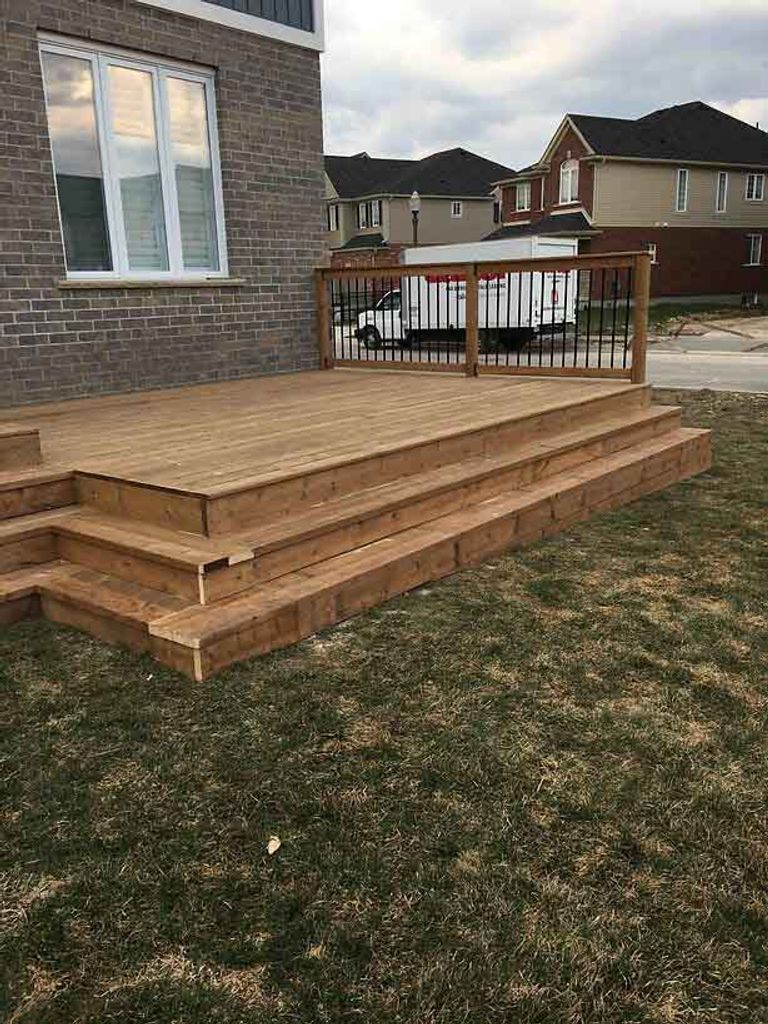 wooden decks