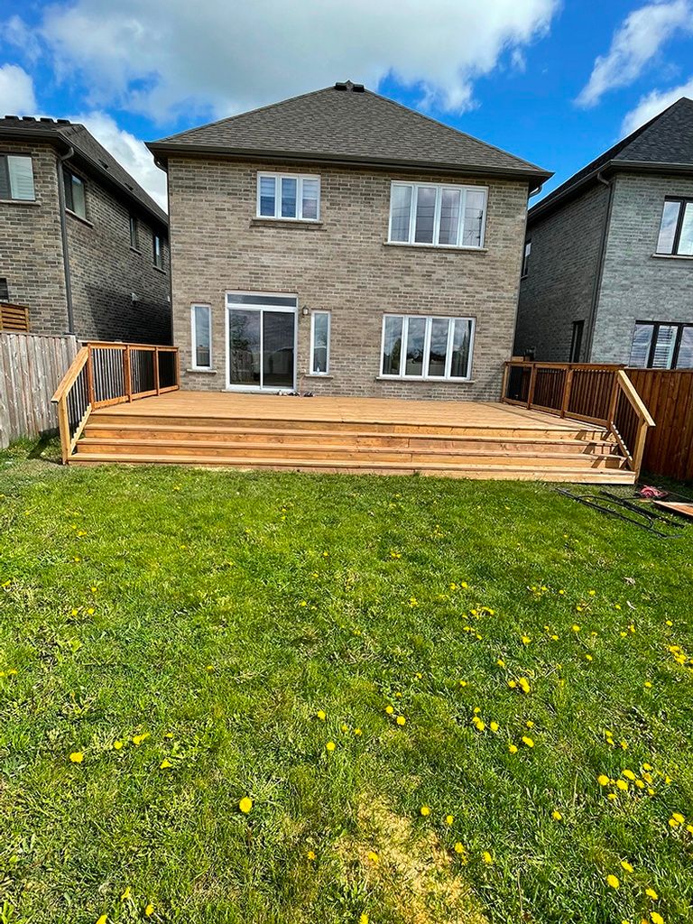 wooden decks