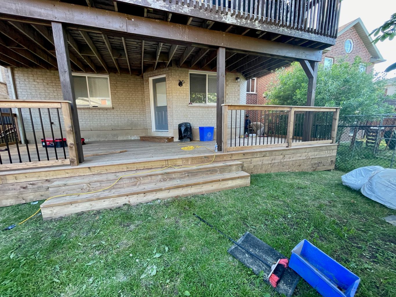 wooden decks