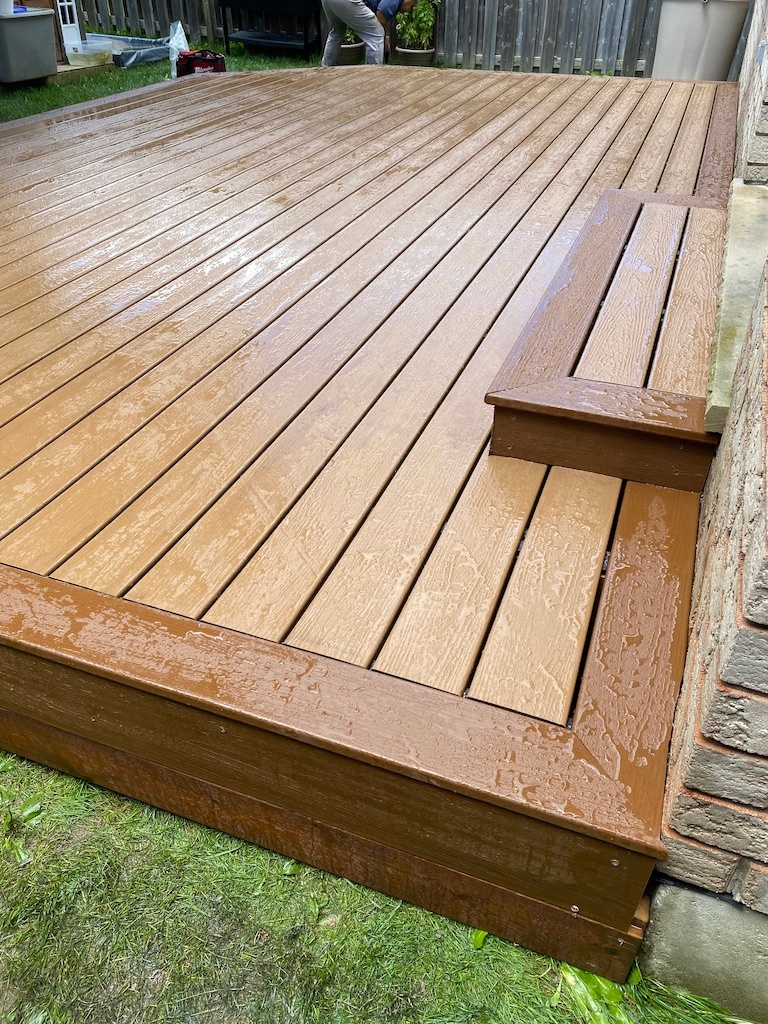 wooden decks