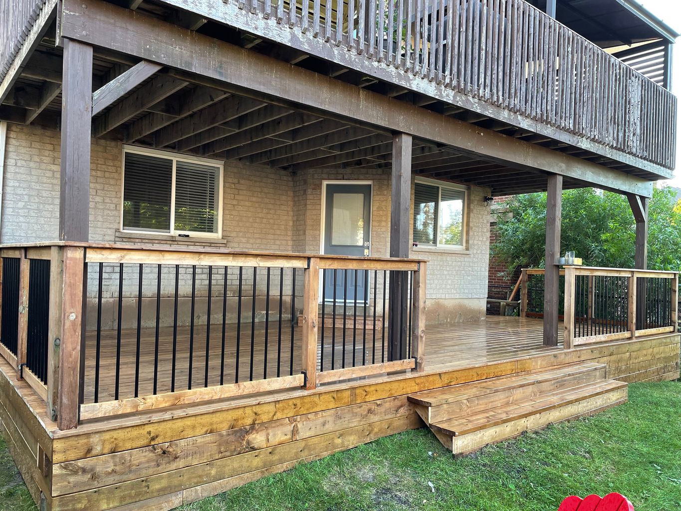 wooden decks