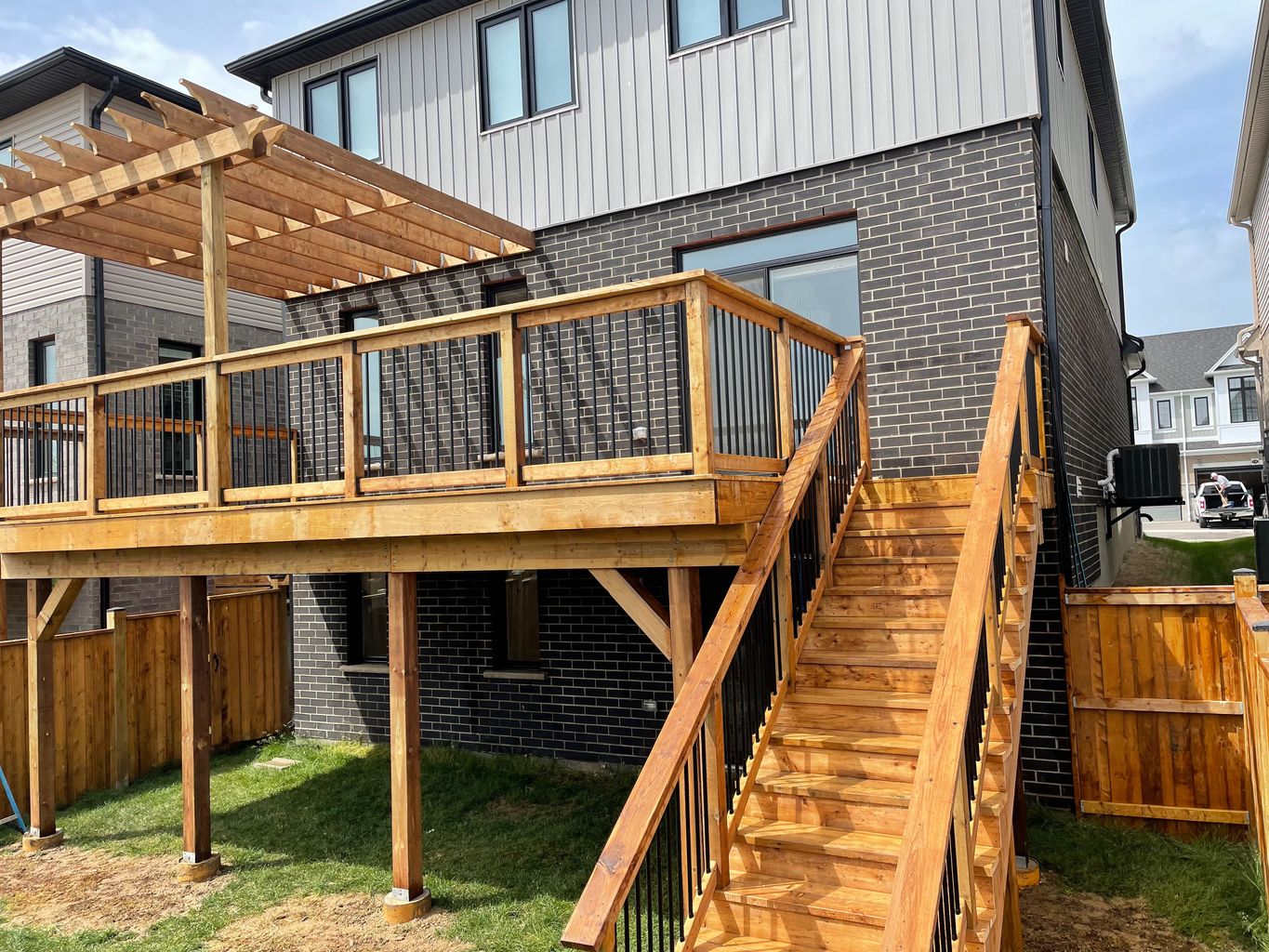 wooden decks