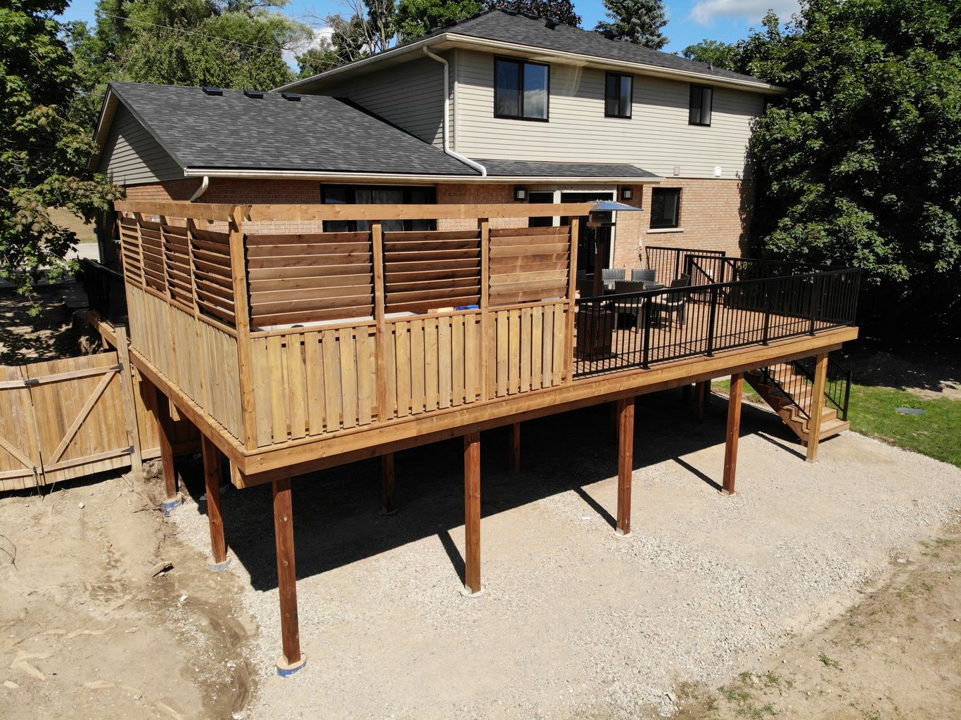 wooden decks
