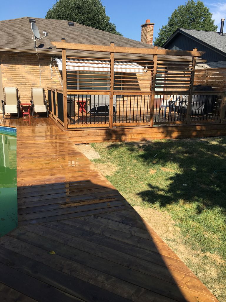 wooden decks