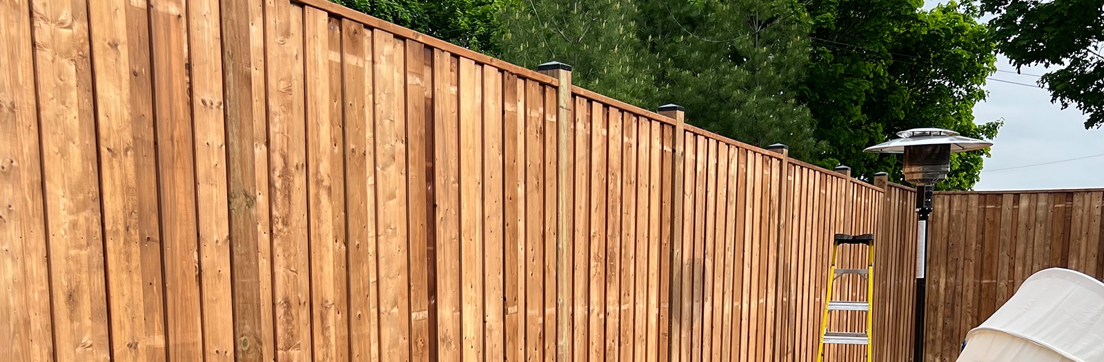 Solid Wood Fence Waterloo